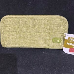Lug Green Quilted Handspring Wallet - NWT